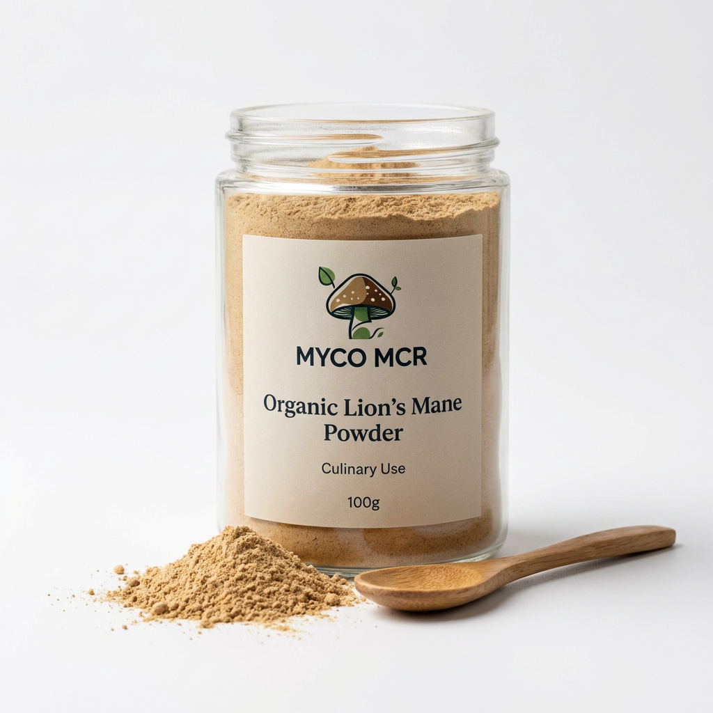Organic Lion’s Mane Culinary Powder (100g)